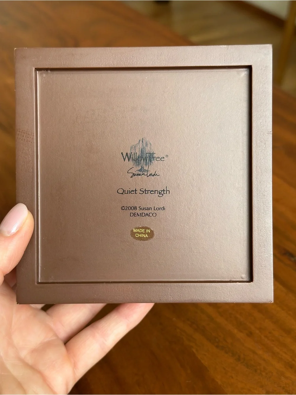 Willow Tree Quiet Strength Memory Box Equestrian Keepsake Box Cottagecore Decor